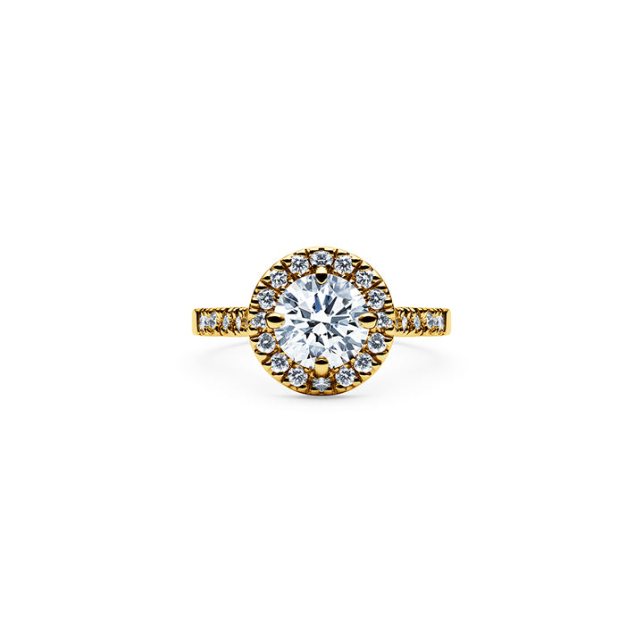 Solaris Diamond Ring Gold