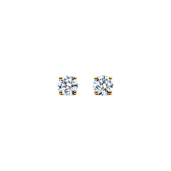 Aurora Diamond Studs - 18k Gold