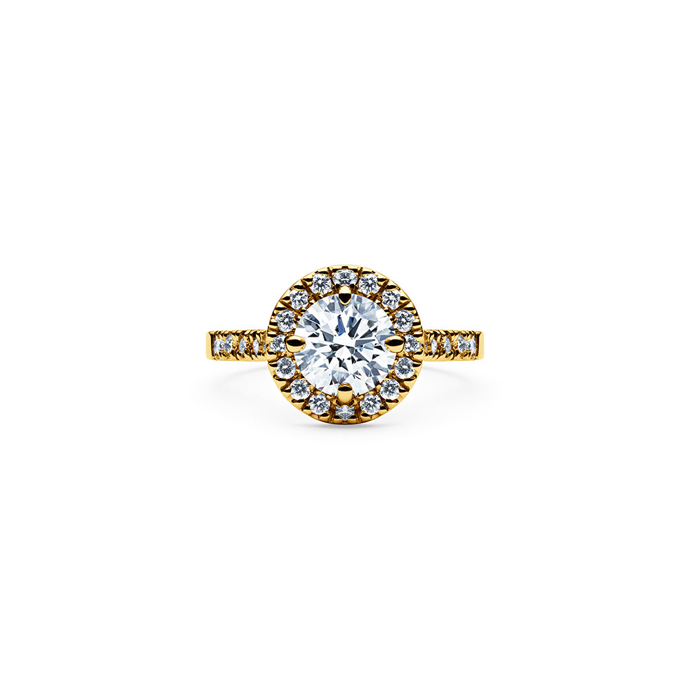 Solaris Diamond Ring - 18k Gold