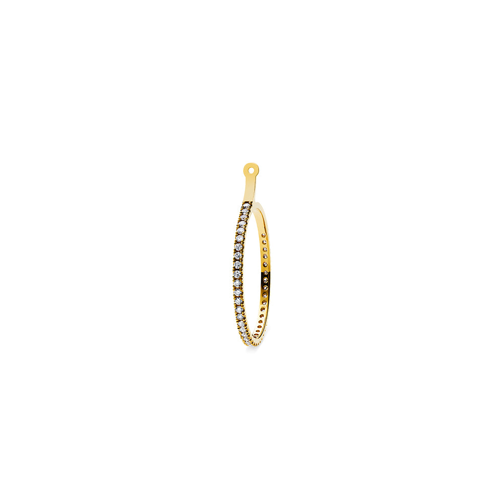 Solaris Hoop Large Stud Accessories - 18k Gold 