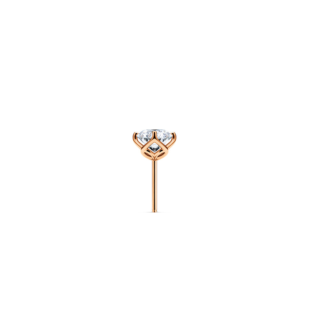 Aurora Diamond Studs VS - 18k Rose Gold | Godavari Diamonds