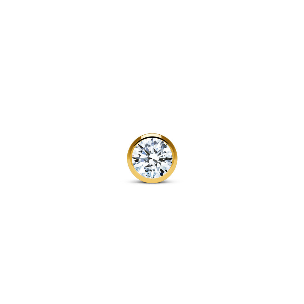 World Diamond Studs Gold