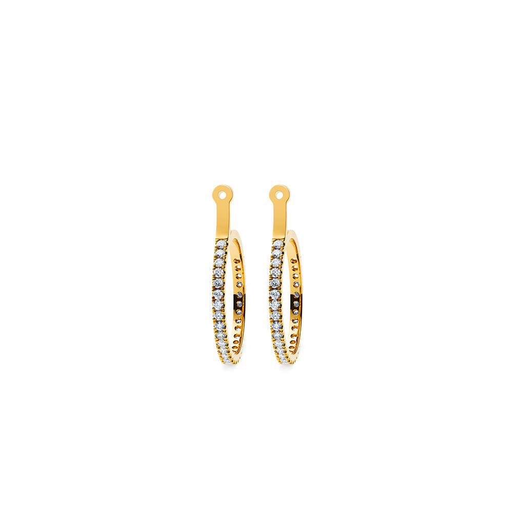 18k Gold Small Hoop Accessories